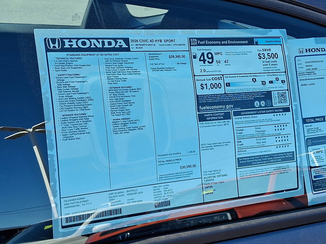 New 2026 Honda Civic image 22