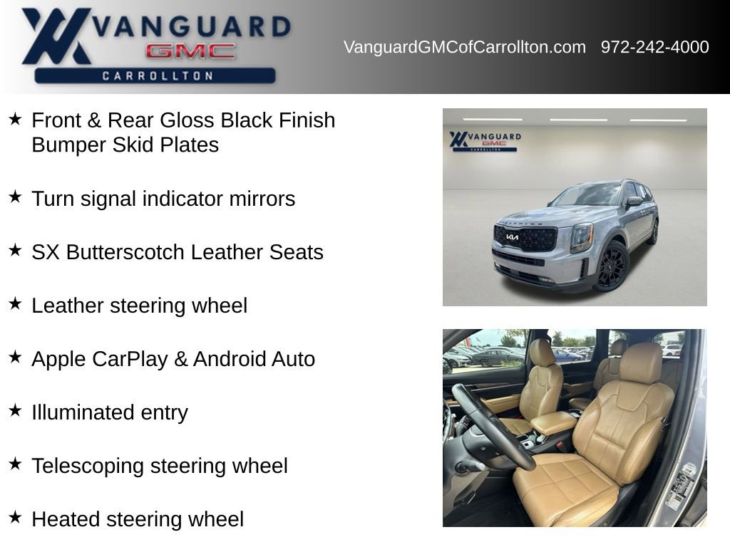 Used 2022 Kia Telluride SX w/ Nightfall Edition Package image 24