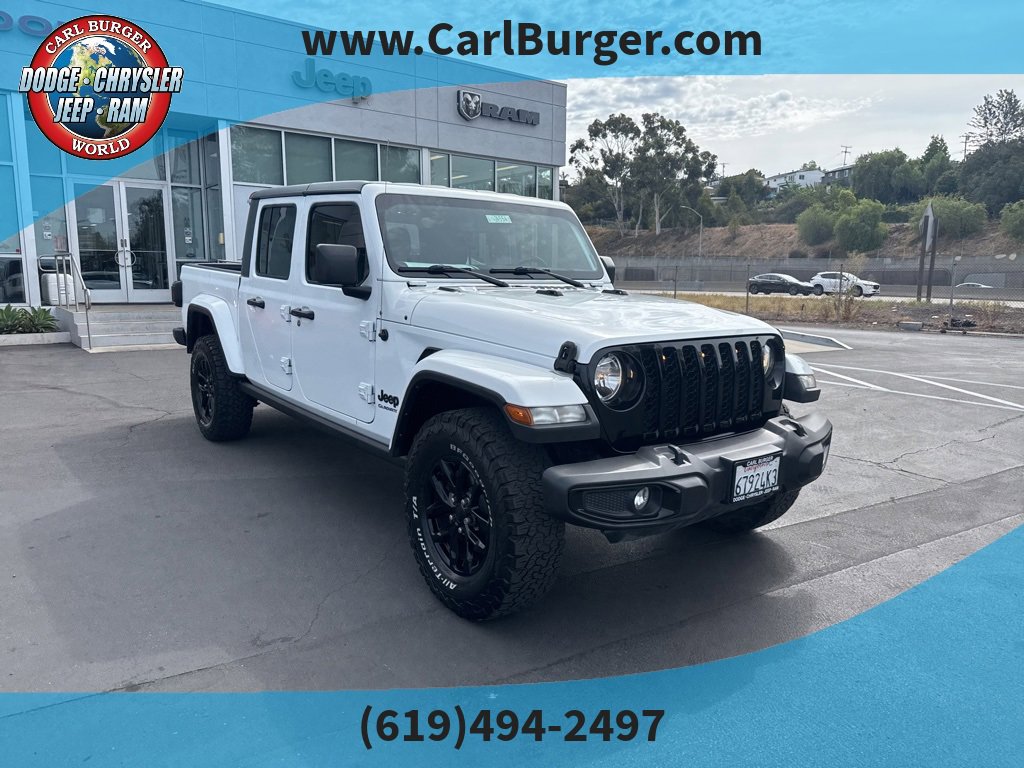 Certified 2021 Jeep Gladiator Sport