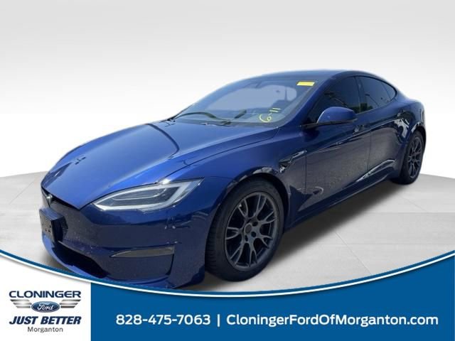 Used 2021 Tesla Model S Plaid AWD/4WD image 1