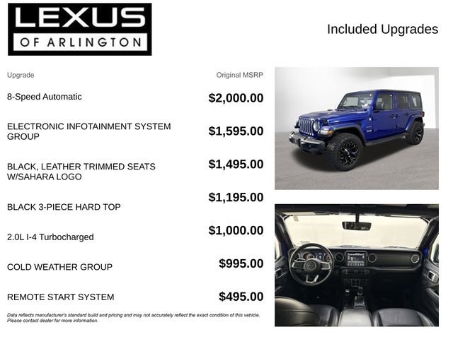 Used 2018 Jeep Wrangler Unlimited Sahara image 4