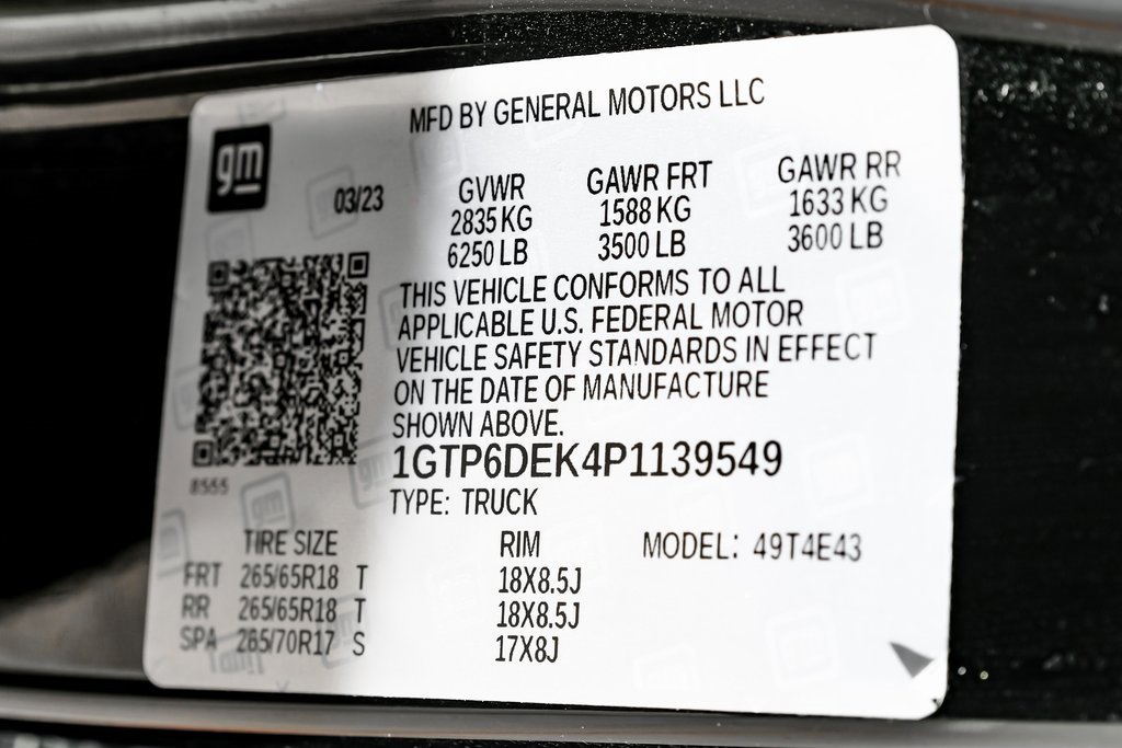 Used 2023 GMC Canyon AT4 w/ Canyon Safety Plus Package image 69