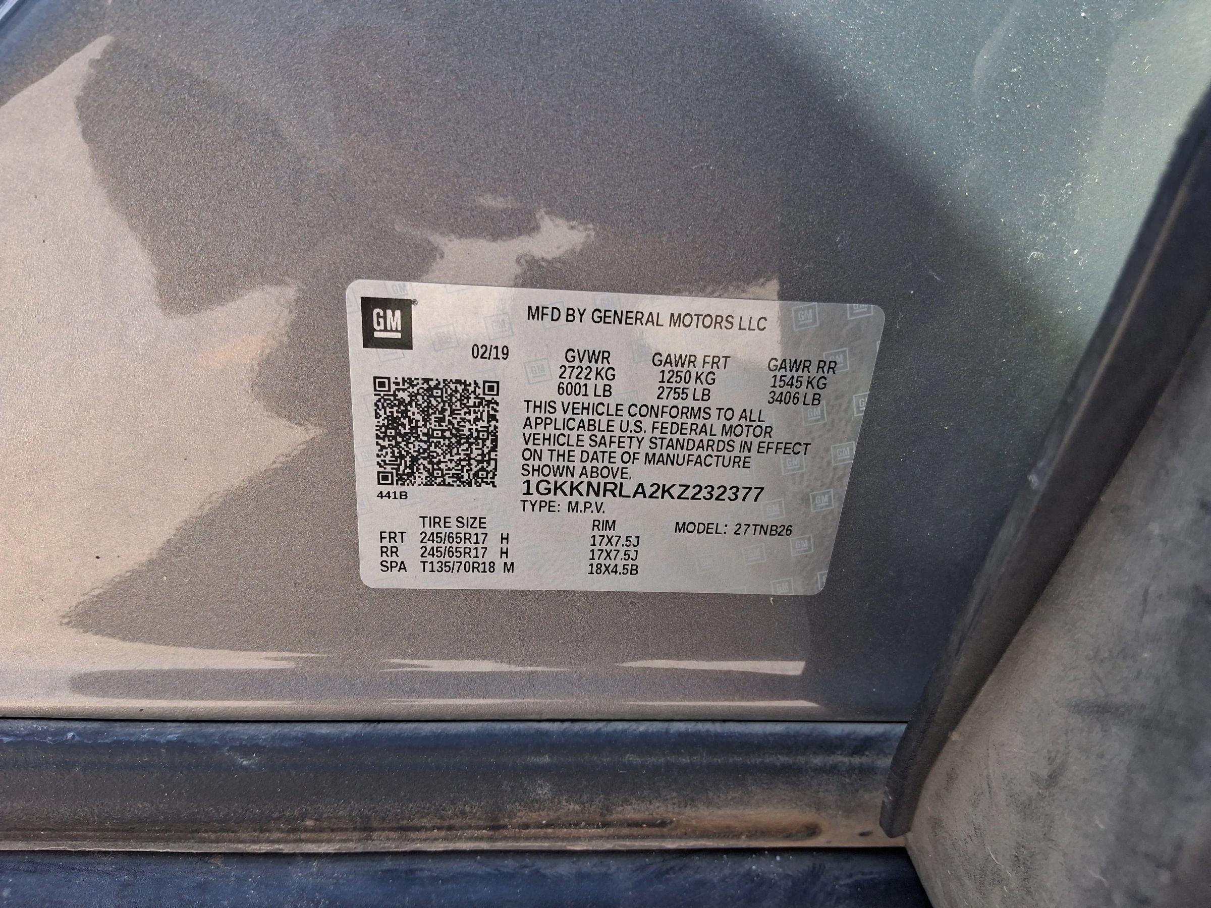 Used 2019 GMC Acadia SLE AWD/4WD image 54
