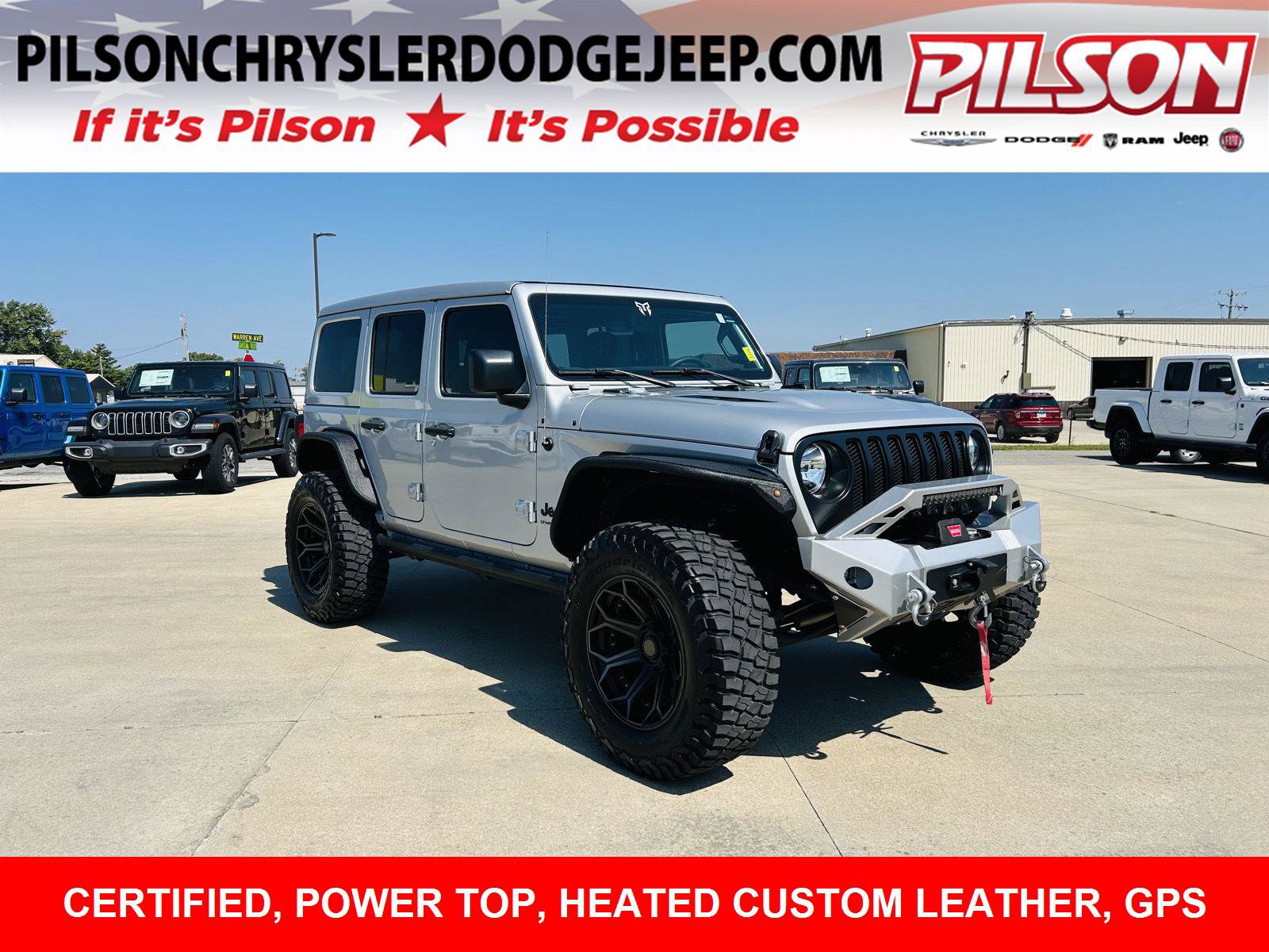 Used 2023 Jeep Wrangler Unlimited Sport w/ Sun And Sound Package AWD/4WD video 1