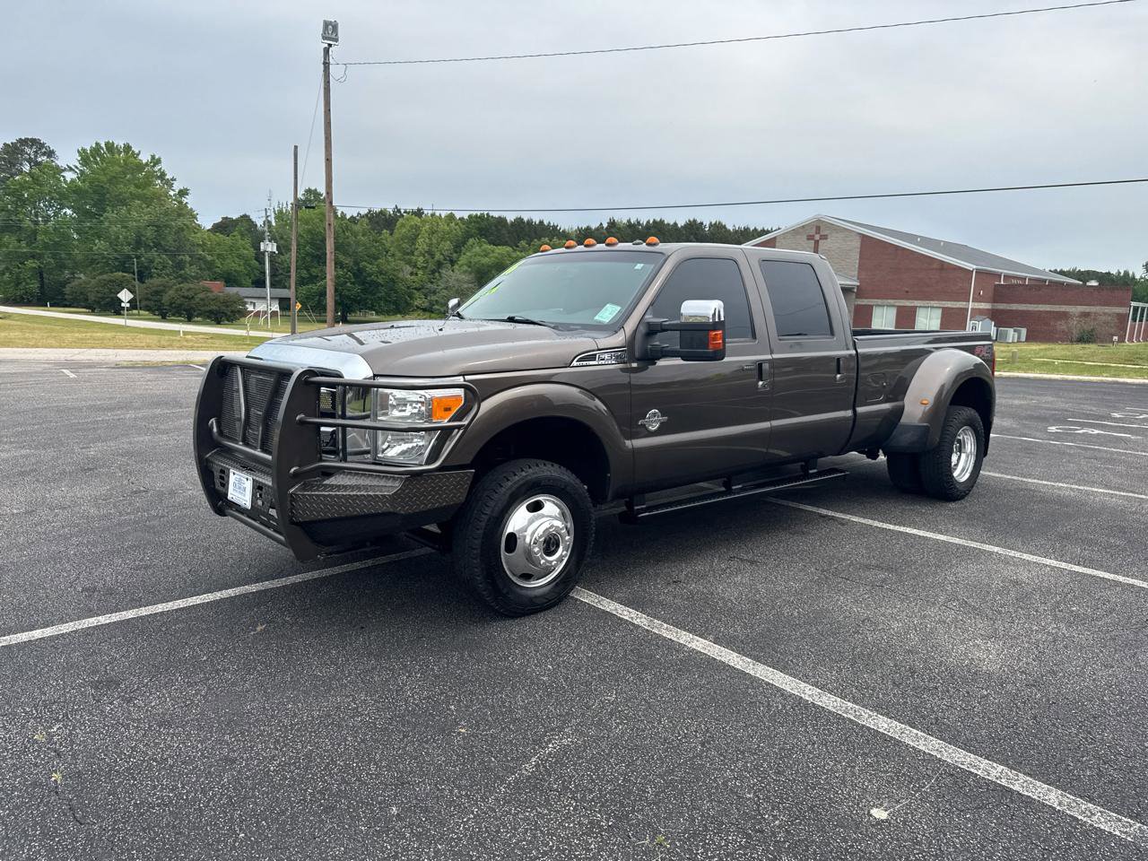 Used 2016 Ford F350 Lariat w/ Lariat Ultimate Package AWD/4WD image 11