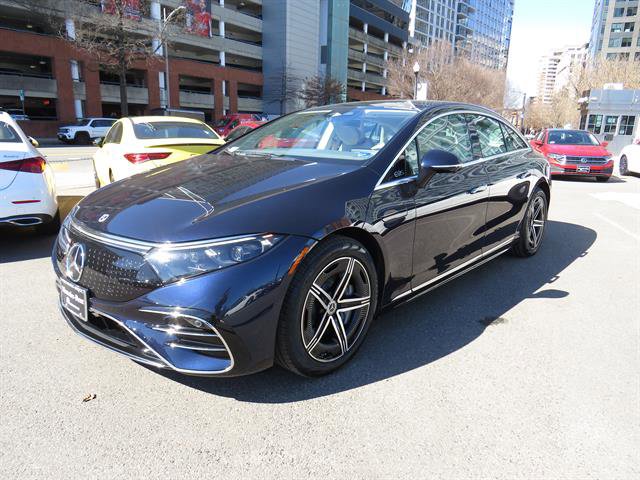 Certified 2023 Mercedes-Benz EQS 450+ 4MATIC Sedan w/ AMG Line Exterior Package image 1