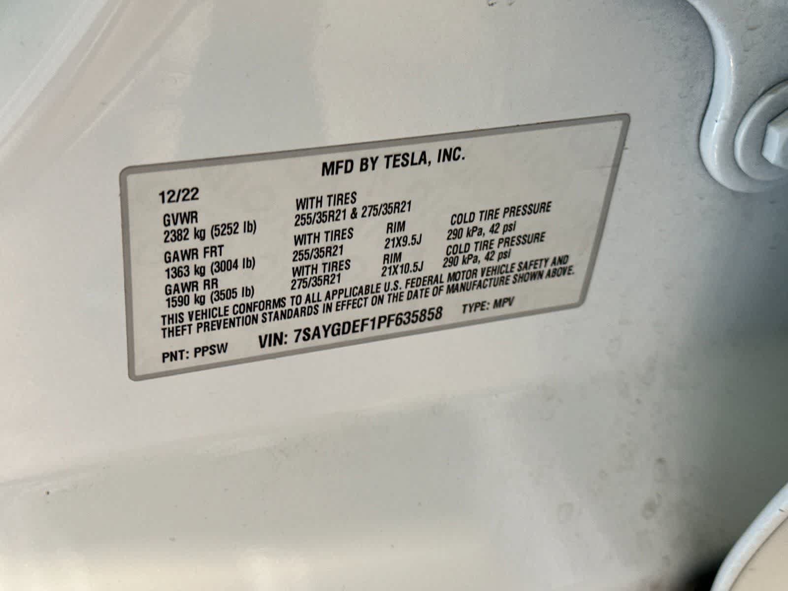Used 2023 Tesla Model Y Performance AWD/4WD image 32