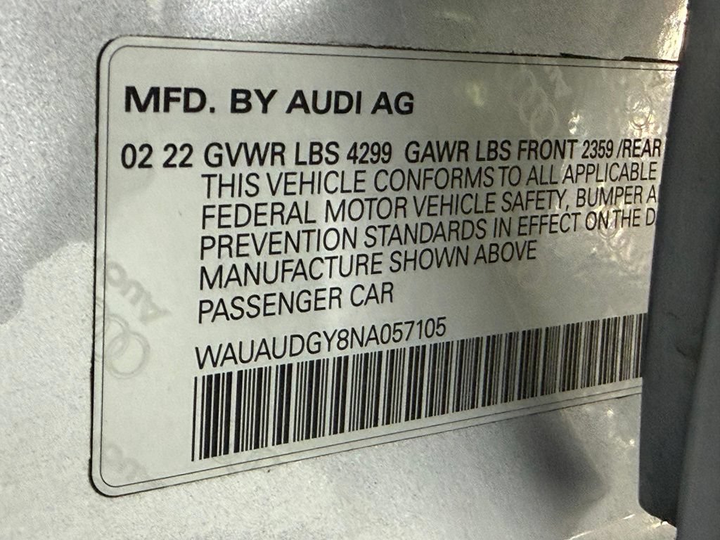 Used 2022 Audi A3 2.0T Premium w/ 18" Wheel Package FWD image 31