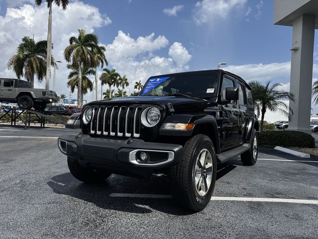 Used 2019 Jeep Wrangler Unlimited Sahara AWD/4WD image 27