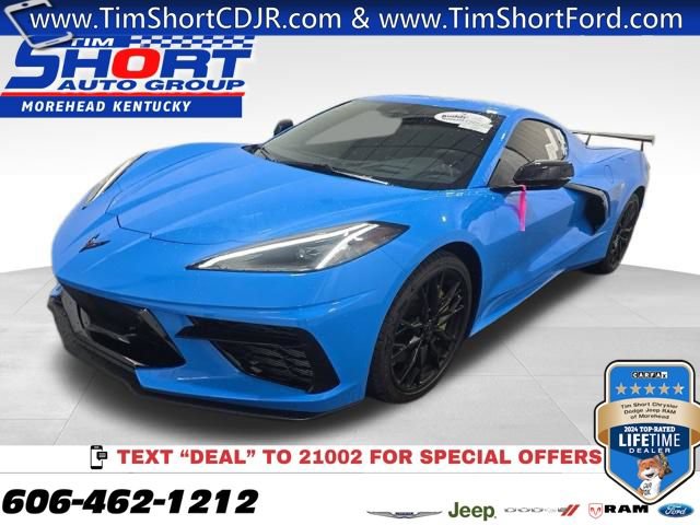 Used 2024 Chevrolet Corvette Stingray Preferred Cpe w/ Z51 Performance Package RWD image 1
