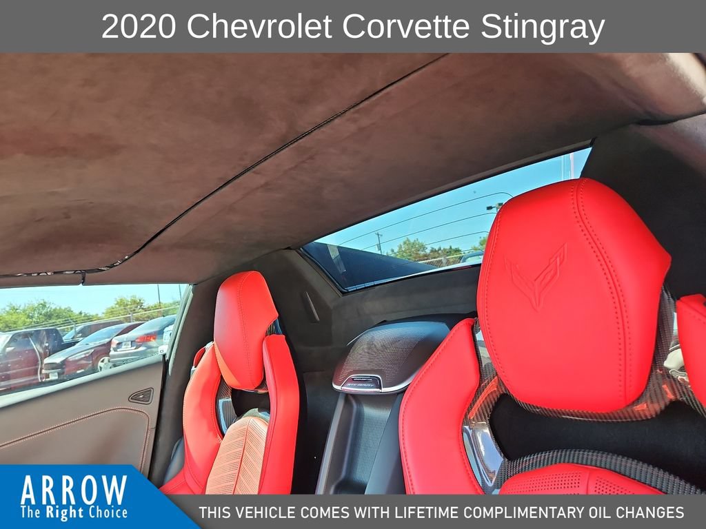 Used 2020 Chevrolet Corvette Stingray Premium Conv w/ 3LT Preferred Equipment Group RWD image 22
