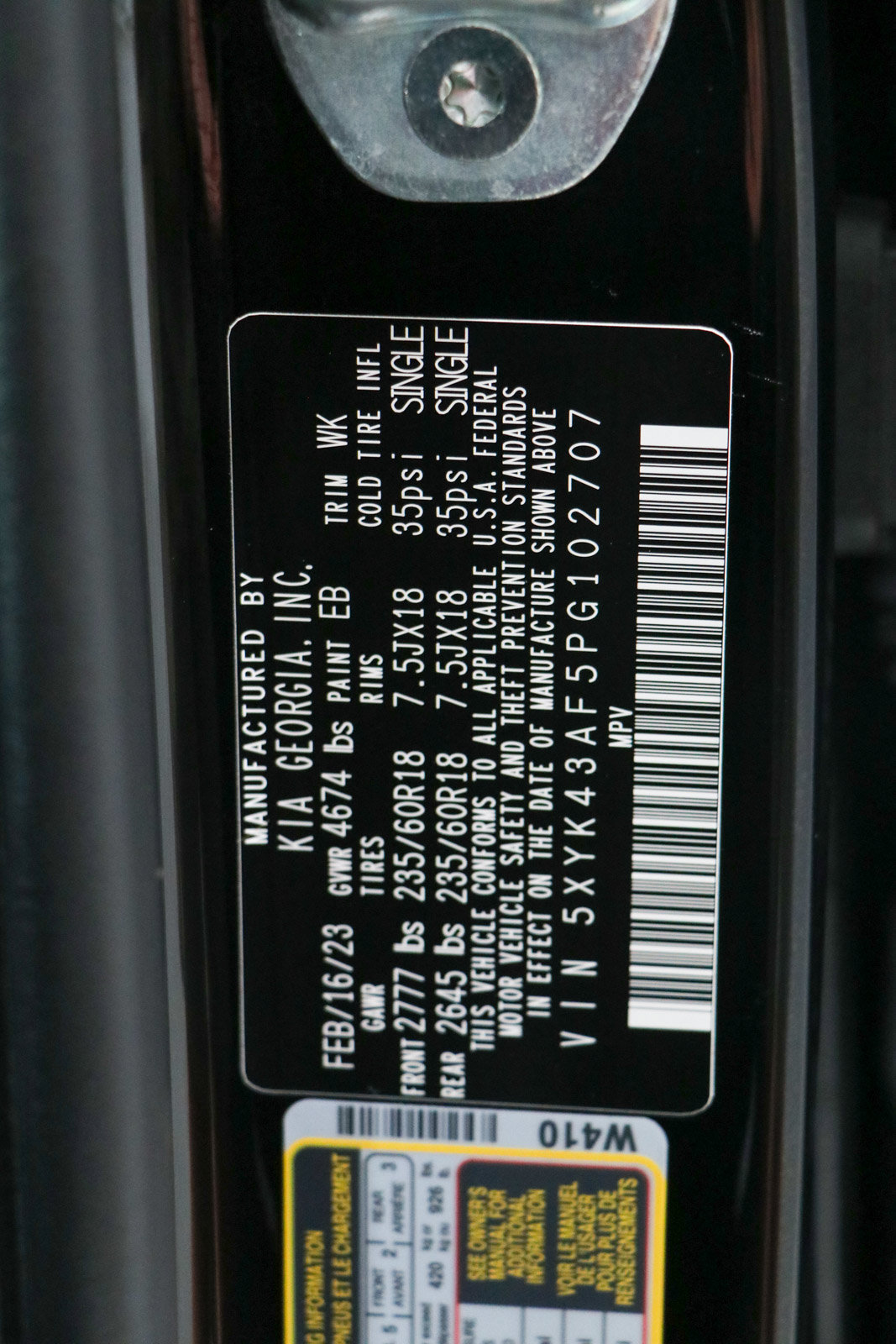 Used 2023 Kia Sportage SX FWD image 35