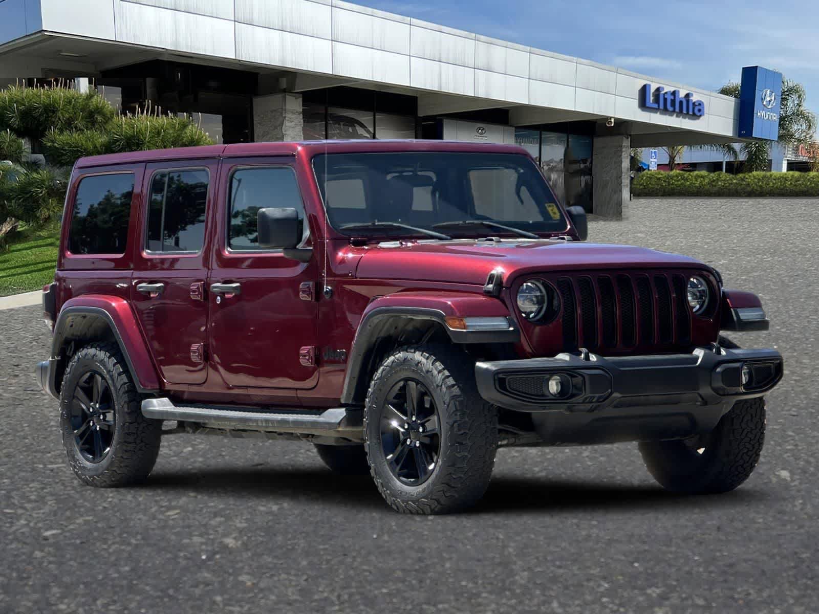 Used 2021 Jeep Wrangler Unlimited Sahara AWD/4WD image 10