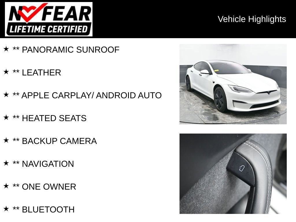 Used 2021 Tesla Model S Plaid image 2