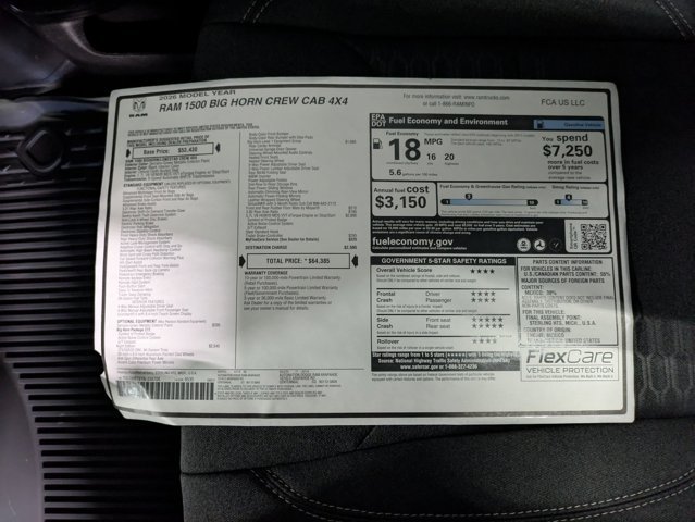 New 2026 RAM 1500 Big Horn w/ Night Edition AWD/4WD image 16