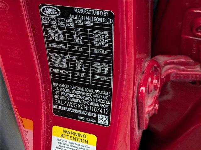 Used 2022 Land Rover Range Rover Evoque HST image 25