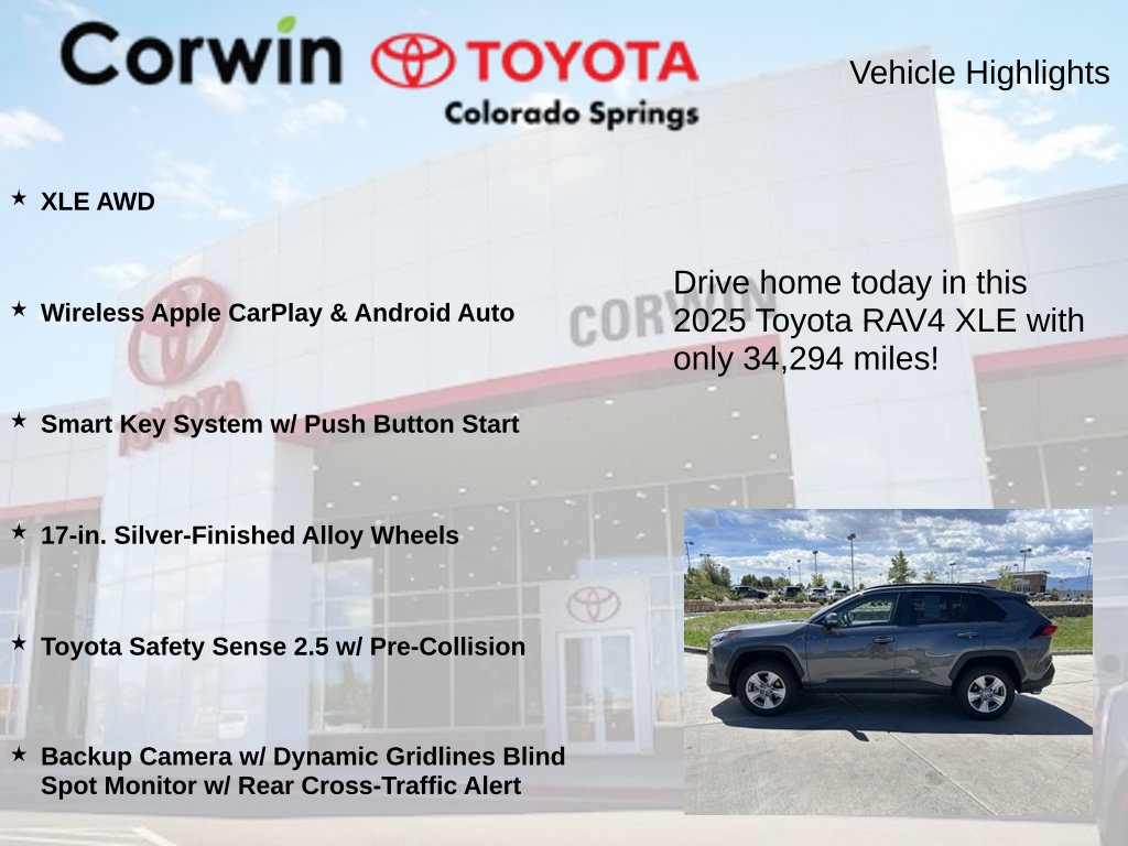 Used 2025 Toyota RAV4 XLE AWD/4WD image 6