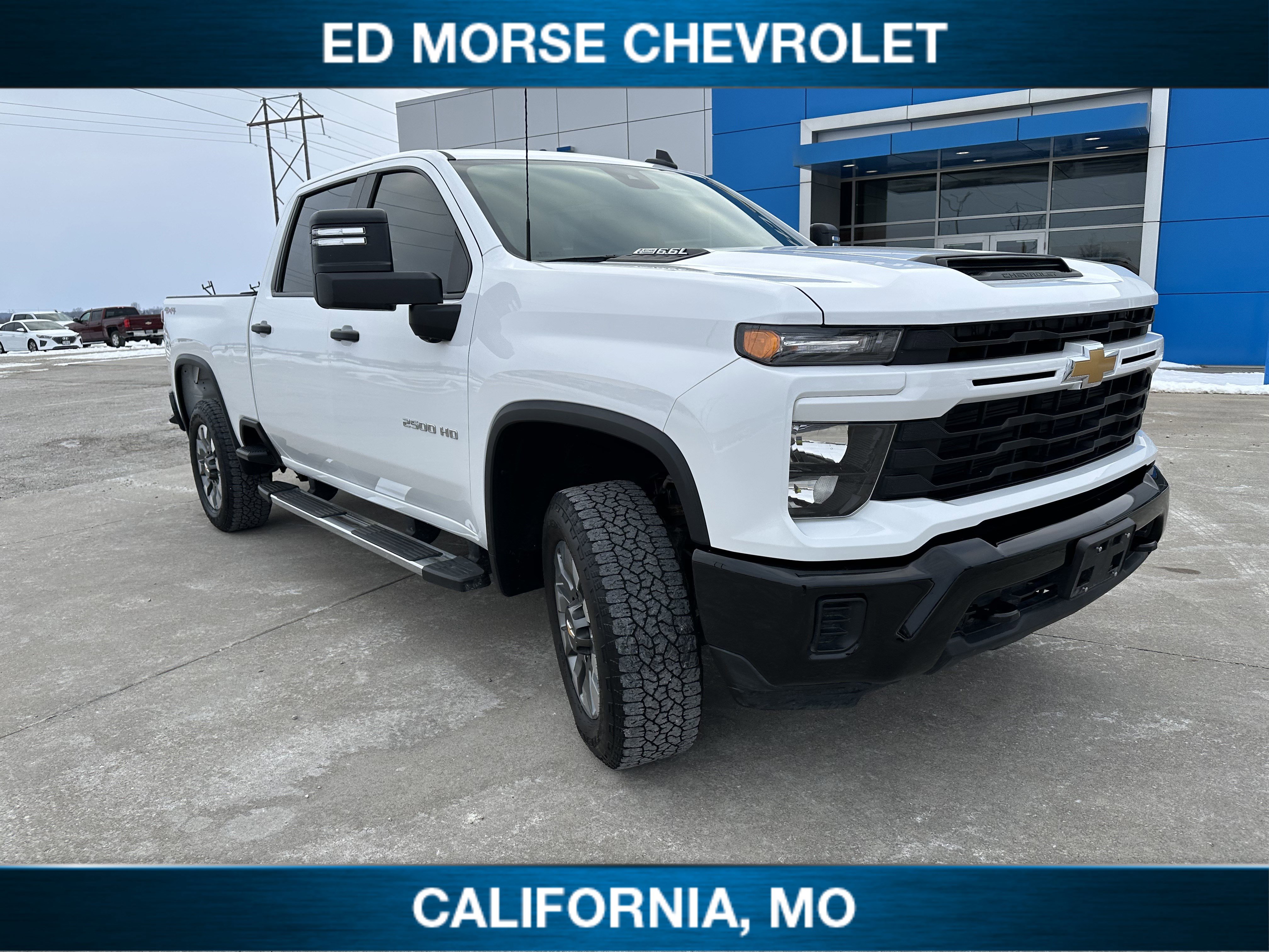 Certified 2024 Chevrolet Silverado 2500 Custom w/ Custom Convenience Package