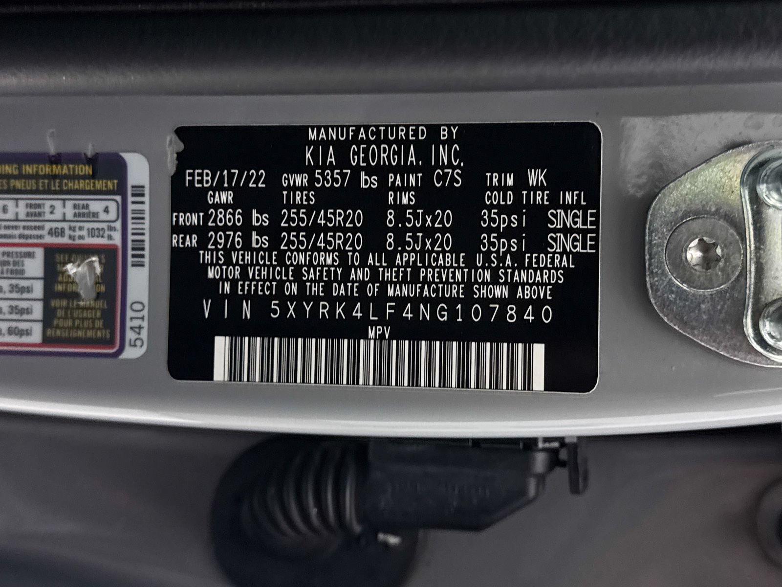 Used 2022 Kia Sorento SX FWD image 41