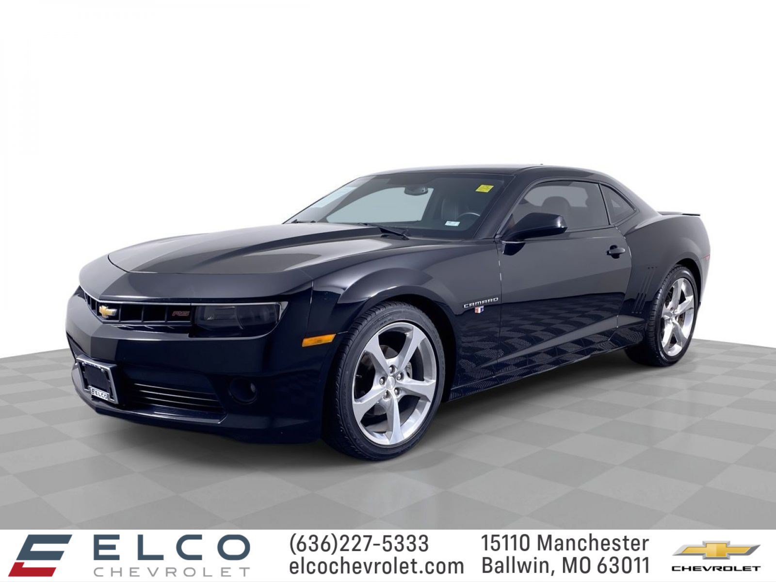 Certified 2015 Chevrolet Camaro LT w/ RS Package RWD image 1