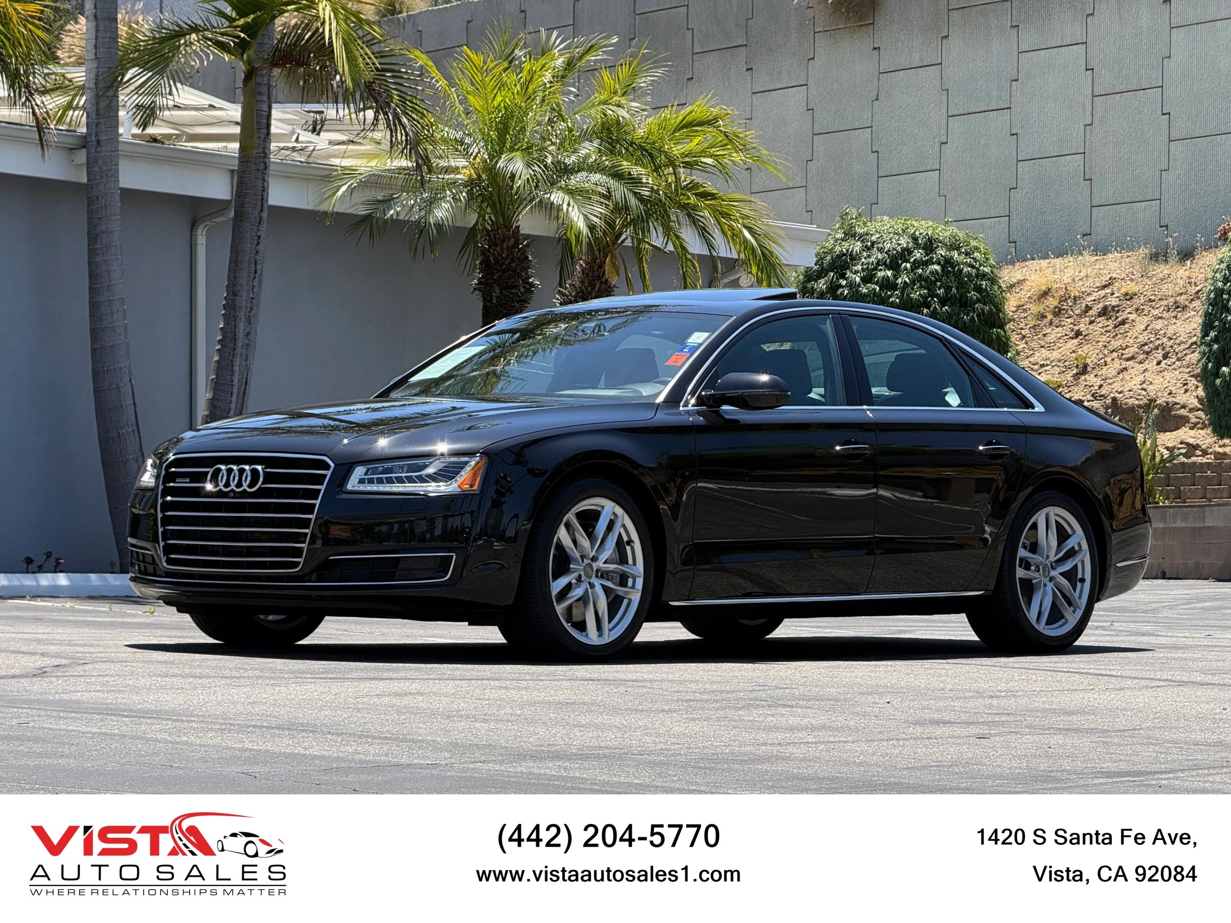 Used 2015 Audi A8 3.0T w/ Premium Package AWD/4WD image 1