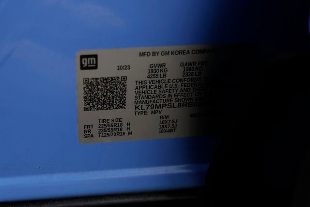 Certified 2024 Chevrolet TrailBlazer LT w/ Driver Confidence Package image 22