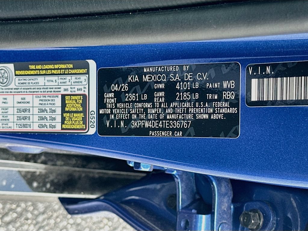 New 2026 Kia K4 GT-Line w/ GT-Line Premium Package FWD image 33