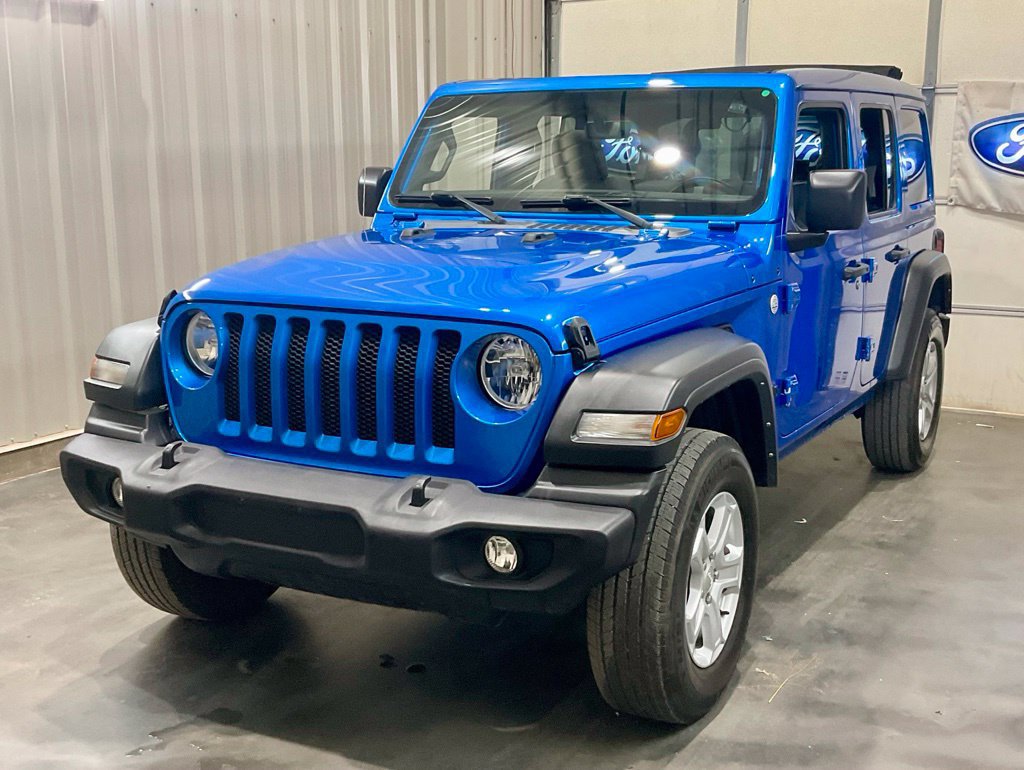 Used 2021 Jeep Wrangler Unlimited Sport w/ Sun And Sound Package AWD/4WD image 4