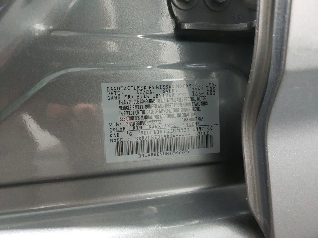 Used 2022 Nissan Sentra S w/ Lighting Package image 34