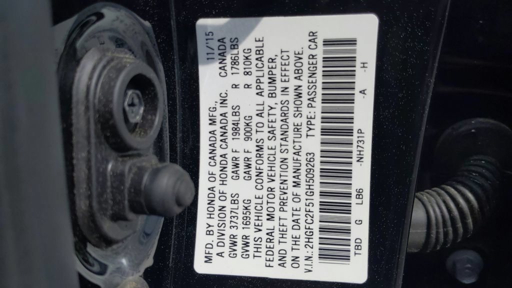 Used 2016 Honda Civic LX image 18