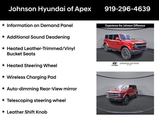 Used 2024 Ford Bronco Outer Banks AWD/4WD image 30