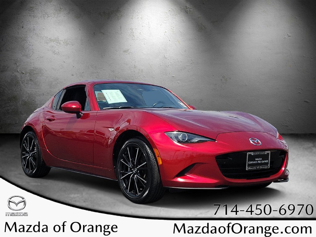 Certified 2024 MAZDA MX-5 Miata RF Grand Touring RWD image 1