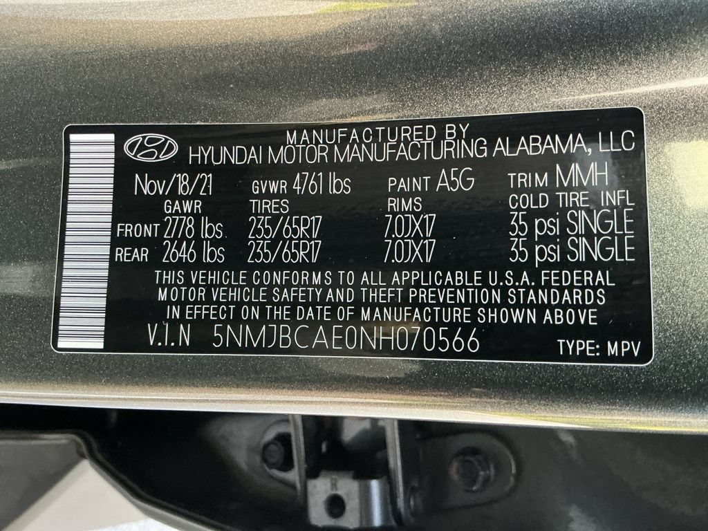 Used 2022 Hyundai Tucson SEL AWD/4WD image 30
