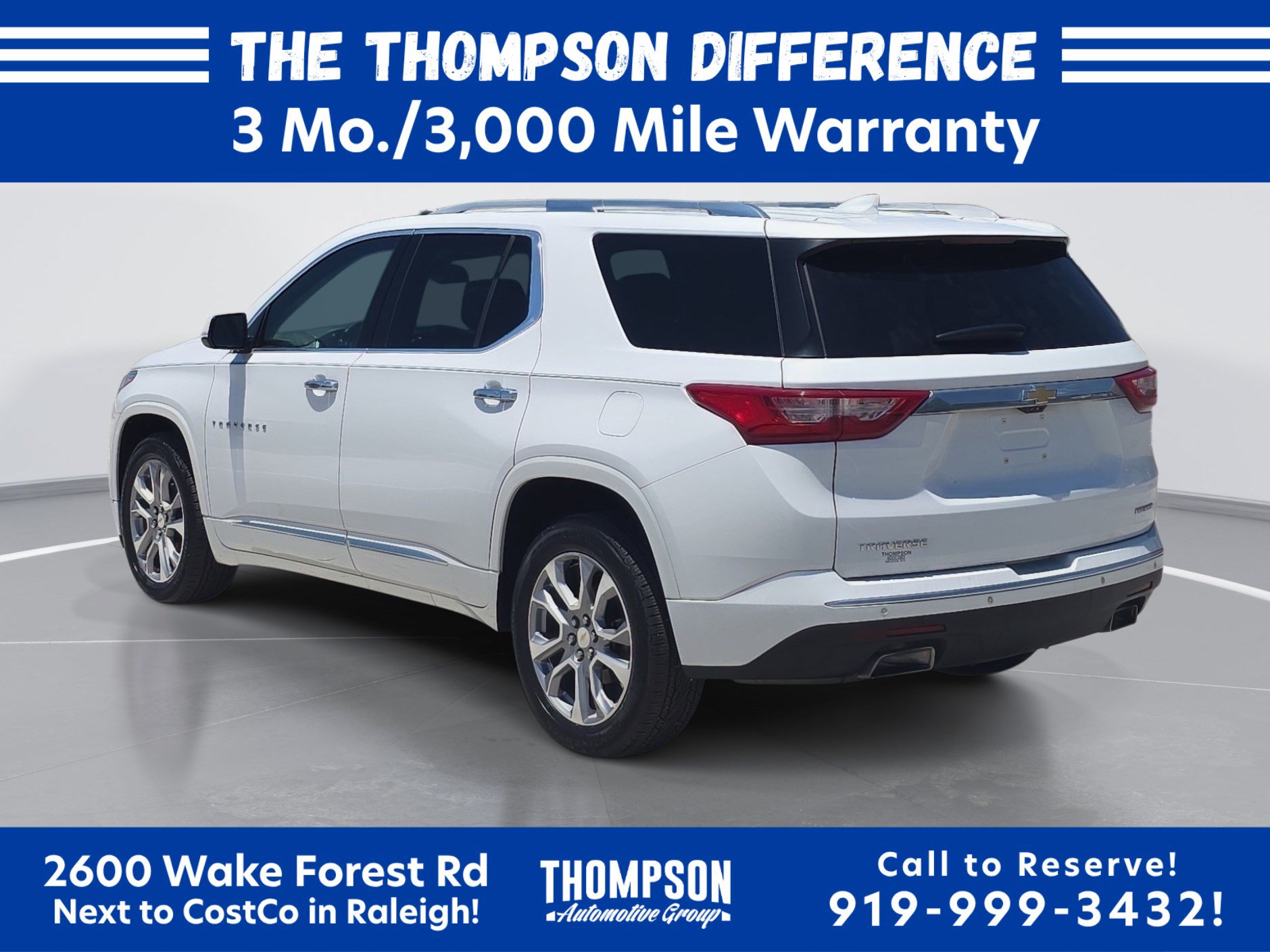Used 2019 Chevrolet Traverse Premier w/ Driver Confidence II Package FWD image 5