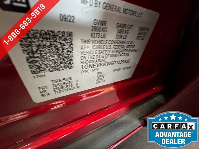 Certified 2023 Chevrolet Traverse Premier AWD/4WD image 28