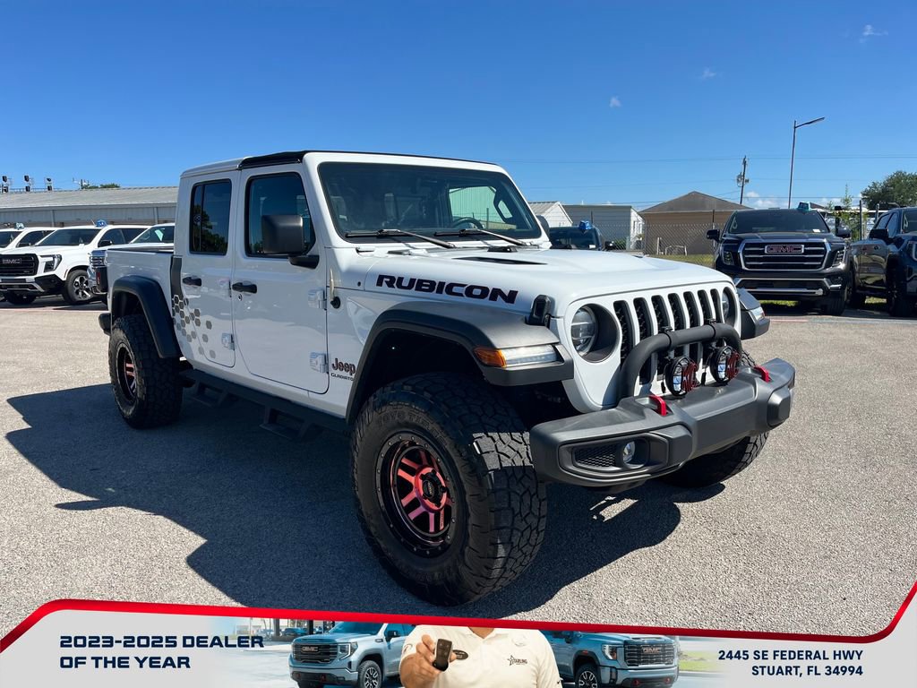 Used 2022 Jeep Gladiator Rubicon w/ LED Lighting Group image 2