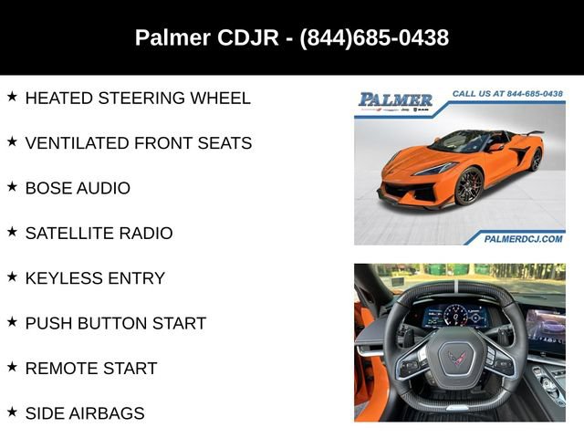 Used 2024 Chevrolet Corvette Z06 w/ Z07 Performance Package RWD image 12