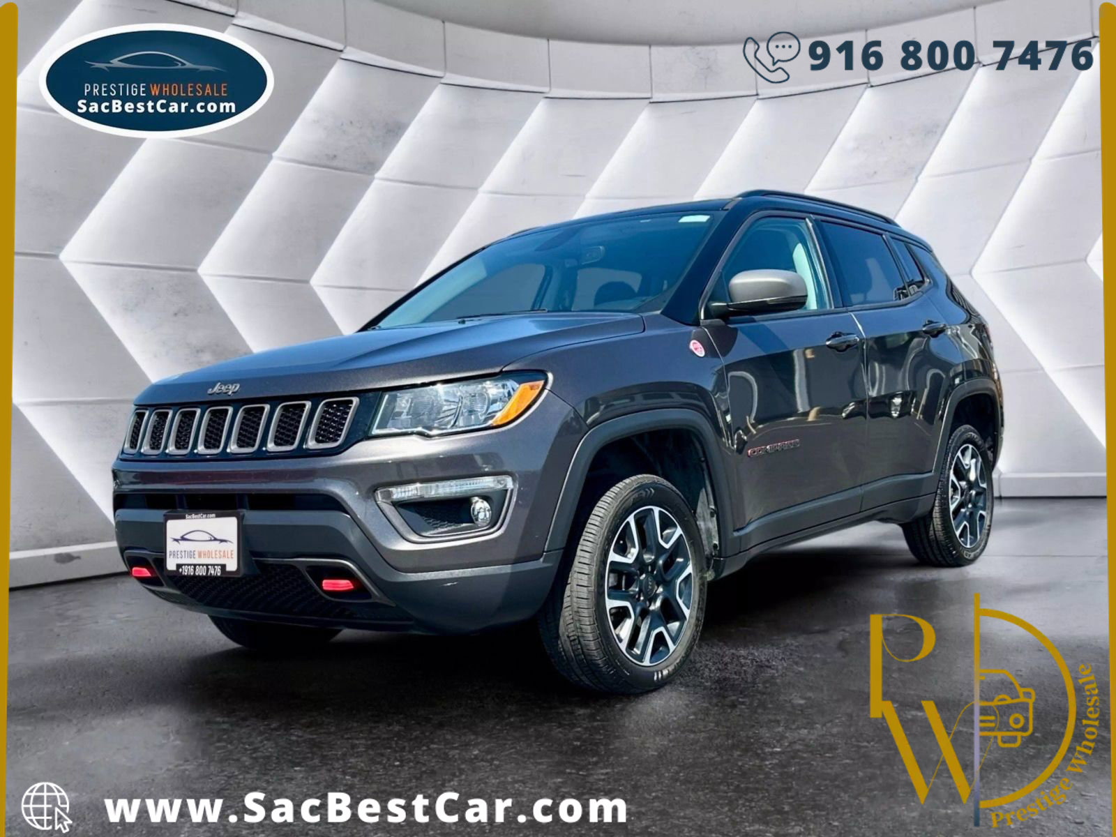 Used 2019 Jeep Compass Trailhawk w/ Leather Interior Group image 1