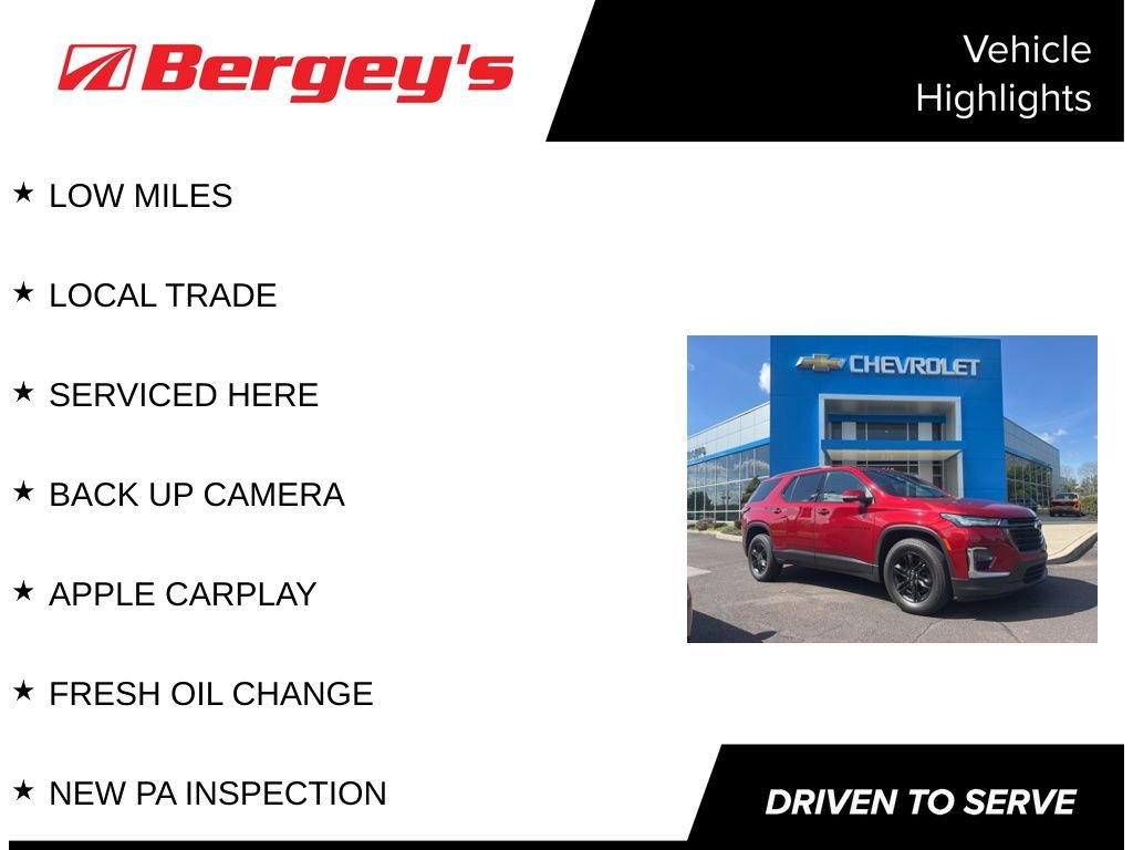 Used 2024 Chevrolet Traverse LT w/ Midnight/Sport Edition AWD/4WD image 4