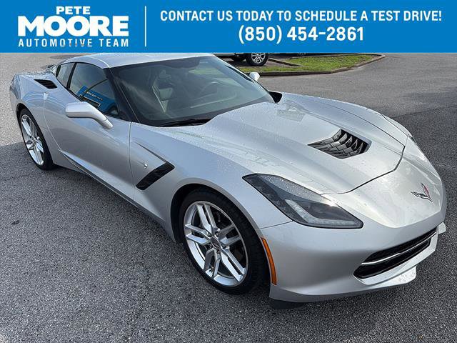Used 2019 Chevrolet Corvette Stingray Coupe w/ Battery Protection Package RWD image 1