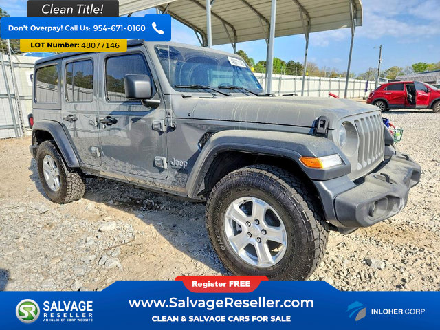 Used 2019 Jeep Wrangler Unlimited Sport S AWD/4WD image 5