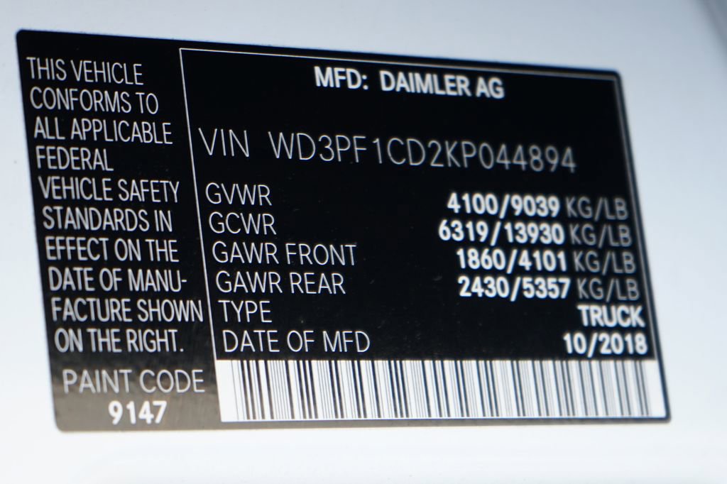 Used 2019 Mercedes-Benz Sprinter 170 Cargo image 42
