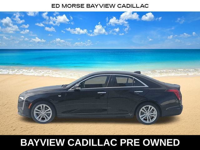 Certified 2022 Cadillac CT4 Luxury w/ Sun And Sound Package RWD image 2