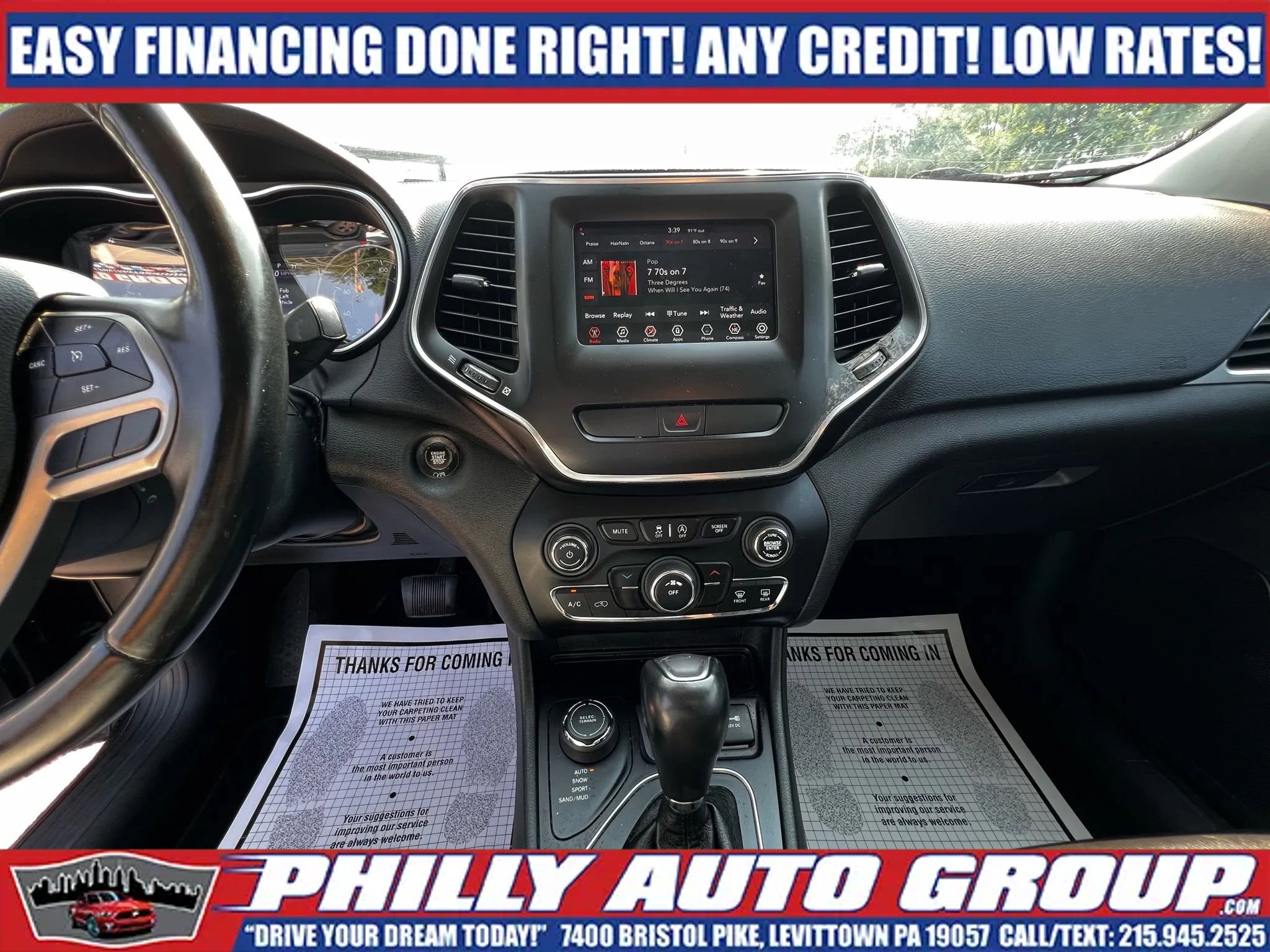 Used 2019 Jeep Cherokee Latitude Plus AWD/4WD image 13