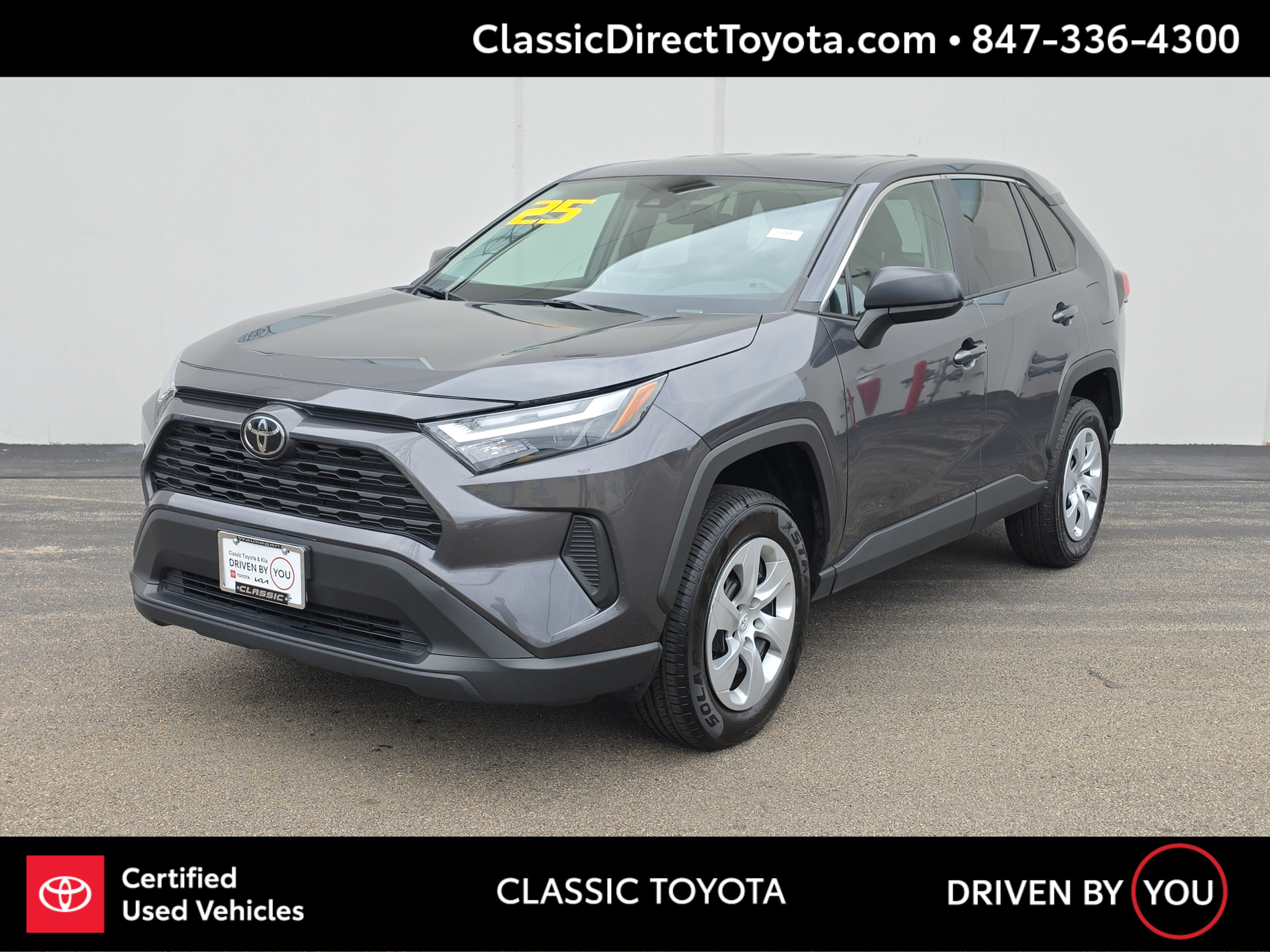 Certified 2025 Toyota RAV4 LE