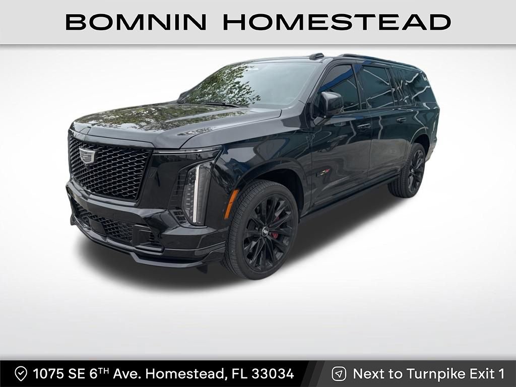 Used 2025 Cadillac Escalade ESV V w/ LPO, ONYX Package