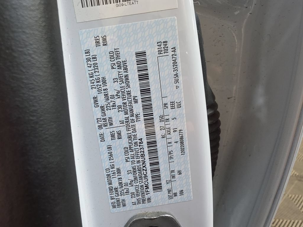 Used 2022 Ford Escape SEL AWD/4WD image 25