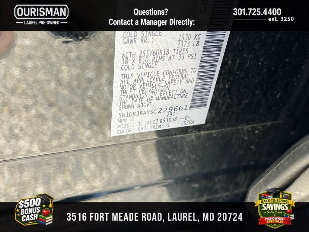 Used 2025 Nissan Pathfinder SV FWD image 28