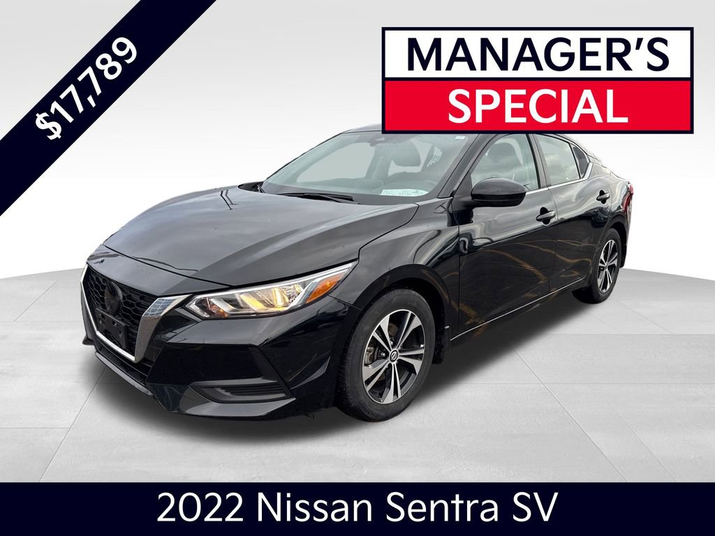 Used 2022 Nissan Sentra SV w/ All-Weather Package