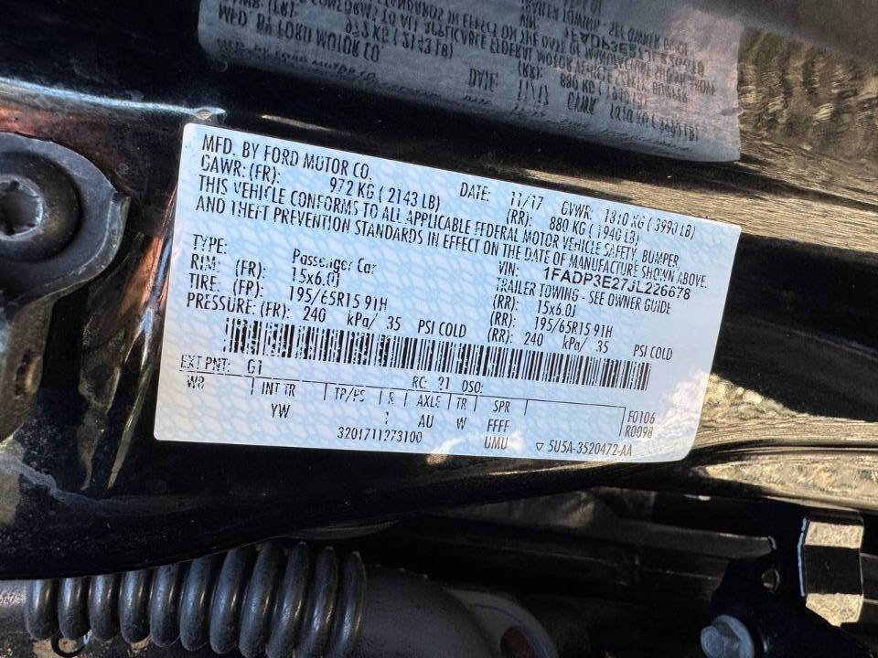 Used 2018 Ford Focus S image 26